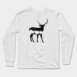 DEER IN THE FOREST Long Sleeve T-Shirt